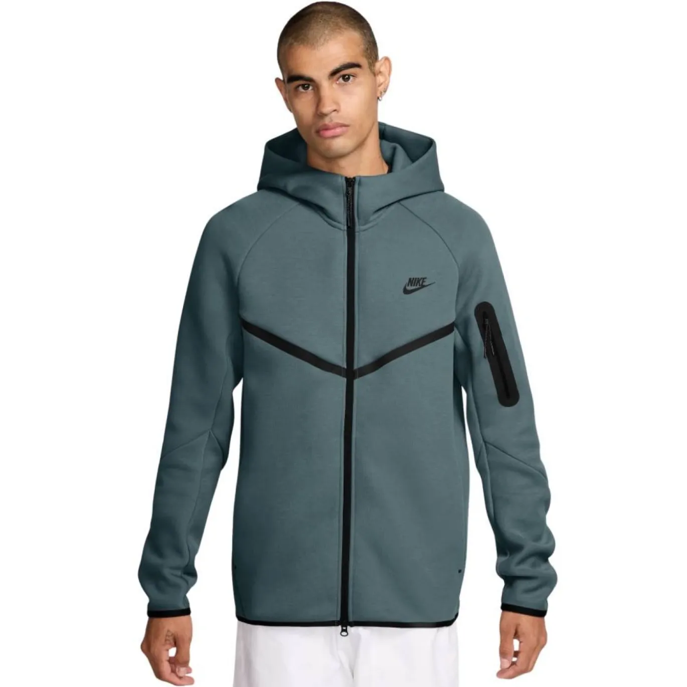 Nike Tech Fleece Sportswear Trainingspak Blauwgroen Zwart