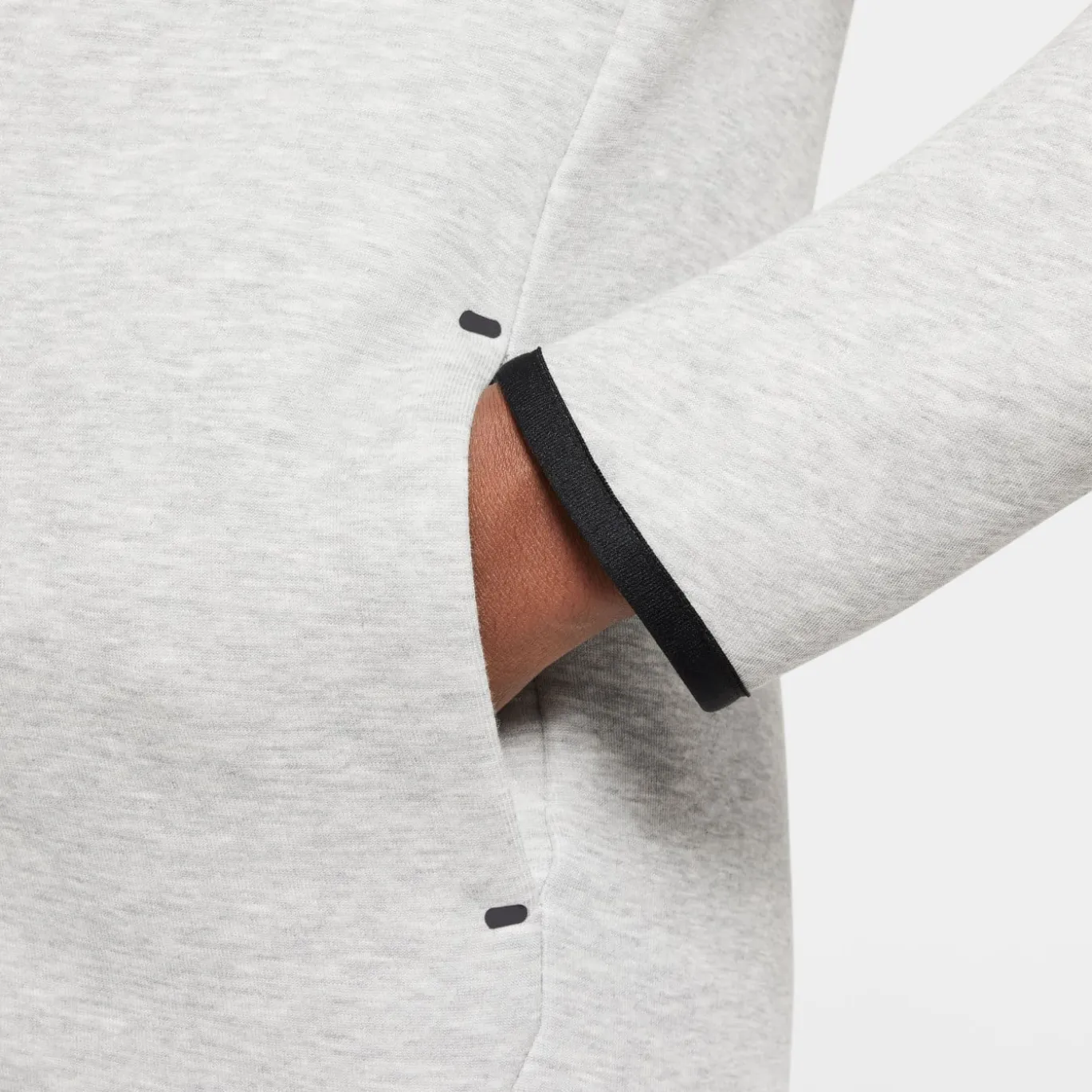 Nike Tech Fleece Sportswear Trainingspak Kids Lichtgrijs Zwart