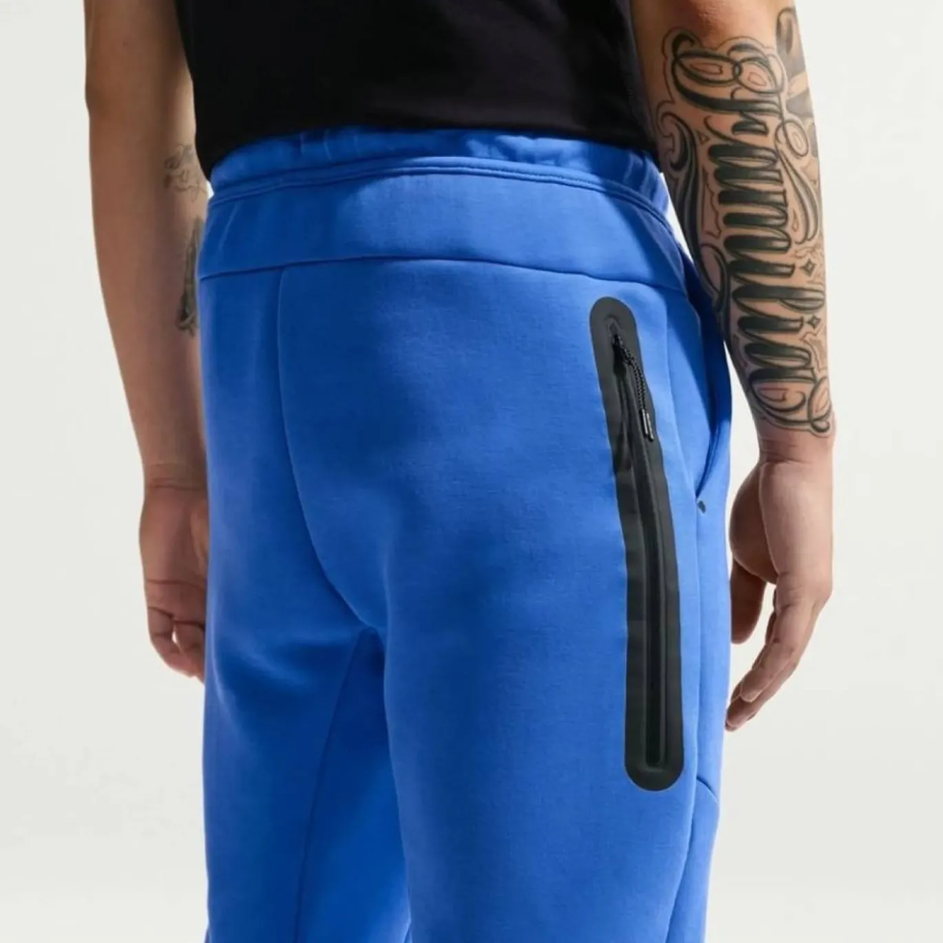 Nike Tech Fleece Sportswear Trainingspak Donkerblauw Zwart Grijs Wit