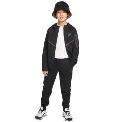 Nike Tech Fleece Sportswear Trainingspak Kids Zwart Donkergrijs