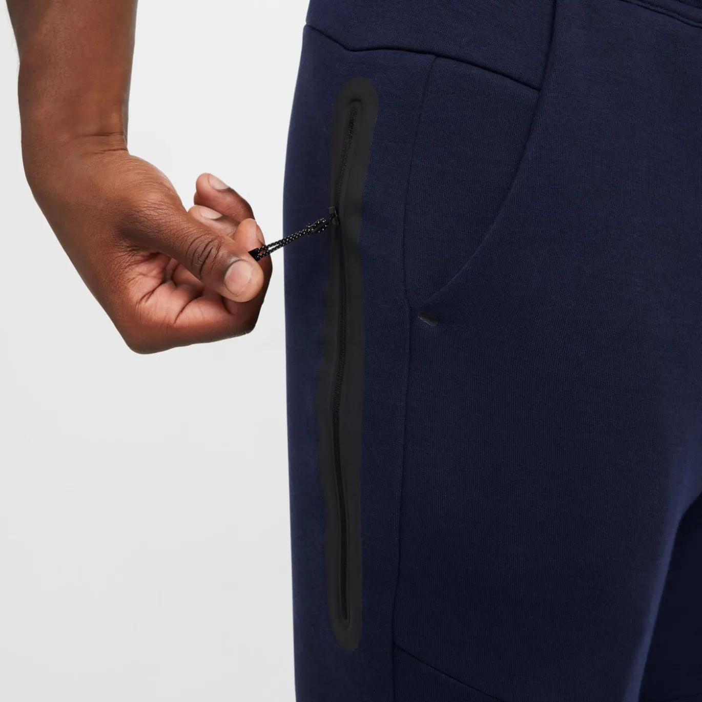 Nike Tech Fleece Sportswear Trainingspak Donkerblauw Zwart