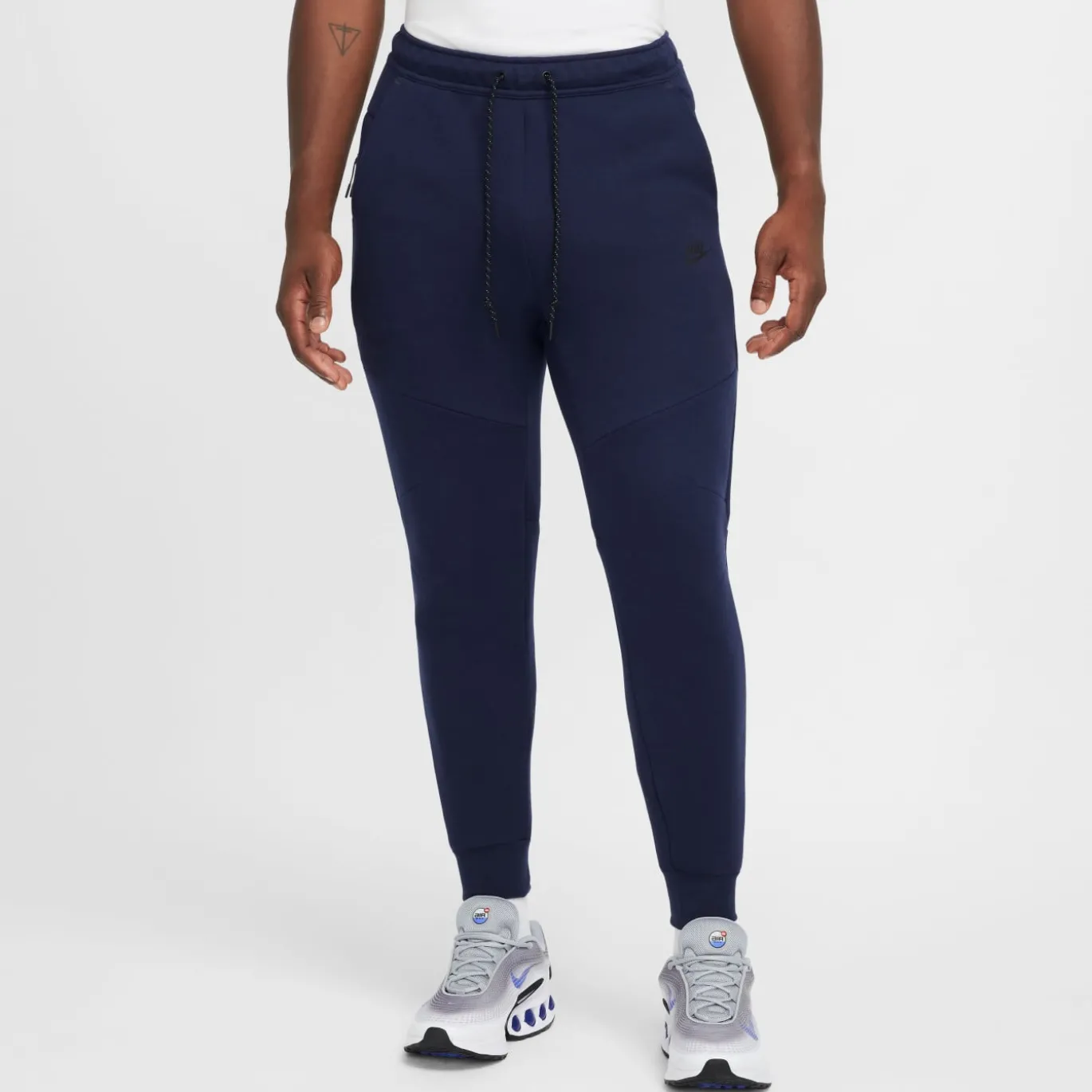 Nike Tech Fleece Sportswear Trainingspak Donkerblauw Zwart