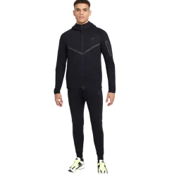 Nike Tech Fleece Sportswear Trainingspak Zwart Donkergrijs