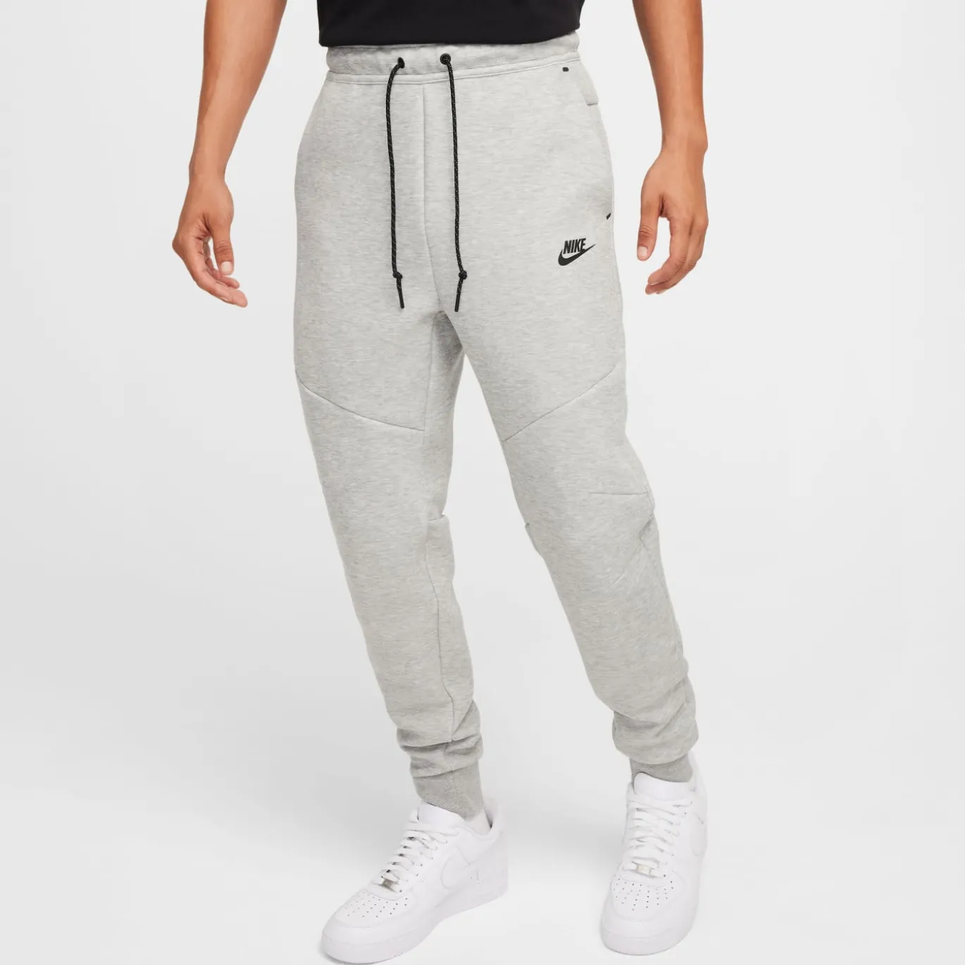 Nike Tech Fleece Sportswear Trainingspak Lichtgrijs Zwart