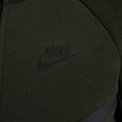 Nike Tech Fleece Sportswear Vest Kids Donkergroen Zwart
