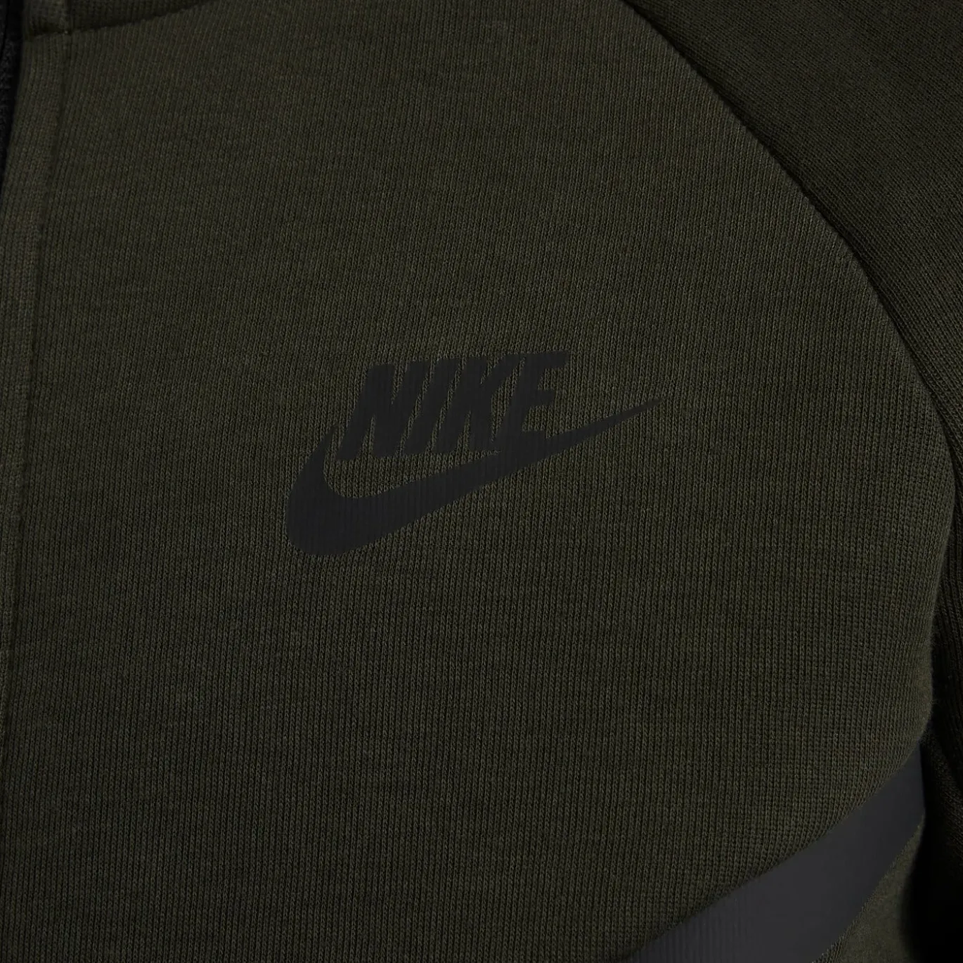 Nike Tech Fleece Sportswear Vest Kids Donkergroen Zwart