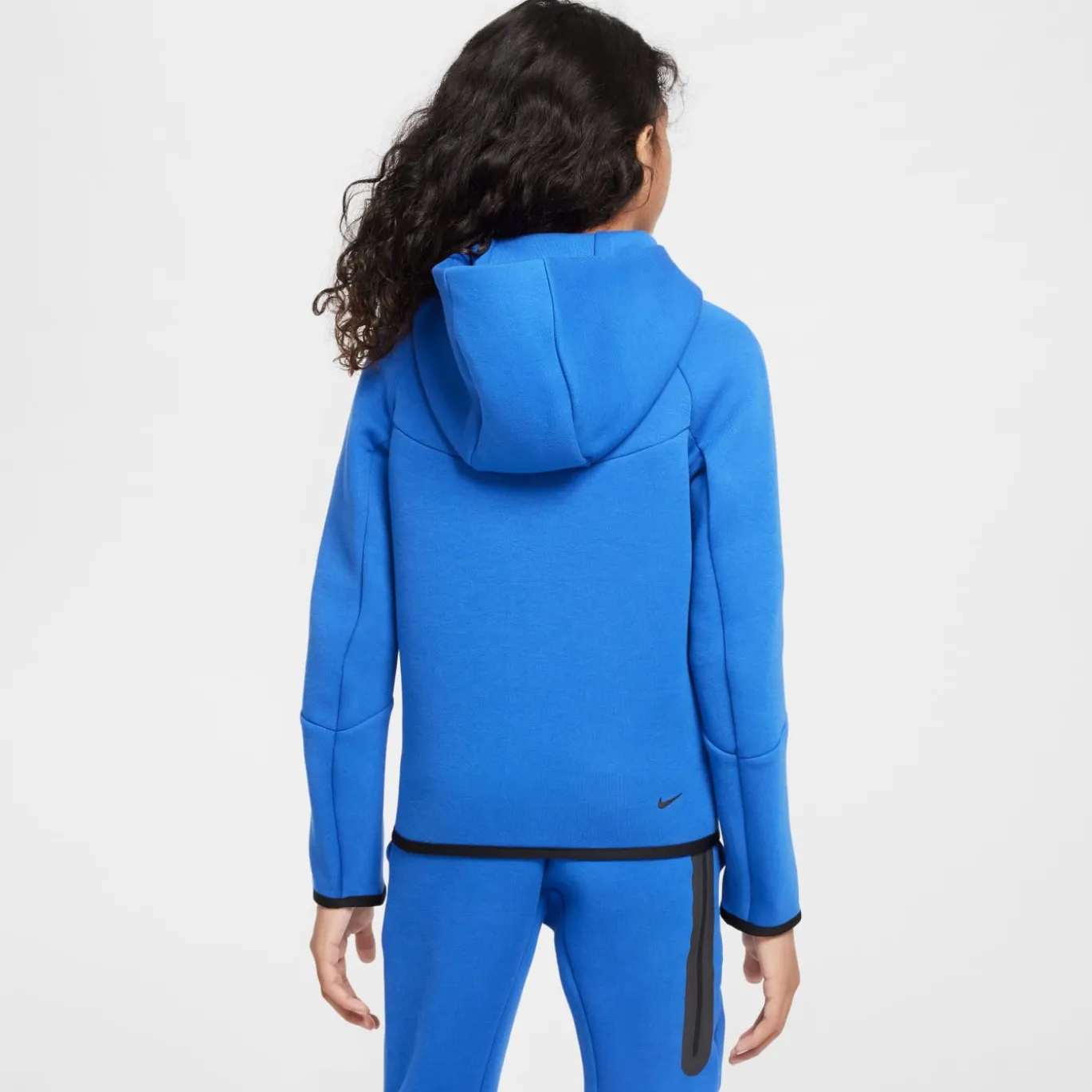Nike Tech Fleece Sportswear Vest Kids Blauw Zwart