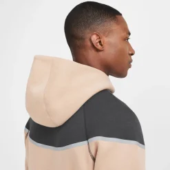Nike Tech Fleece Sportswear Vest Beige Donkergrijs Zilver Zwart