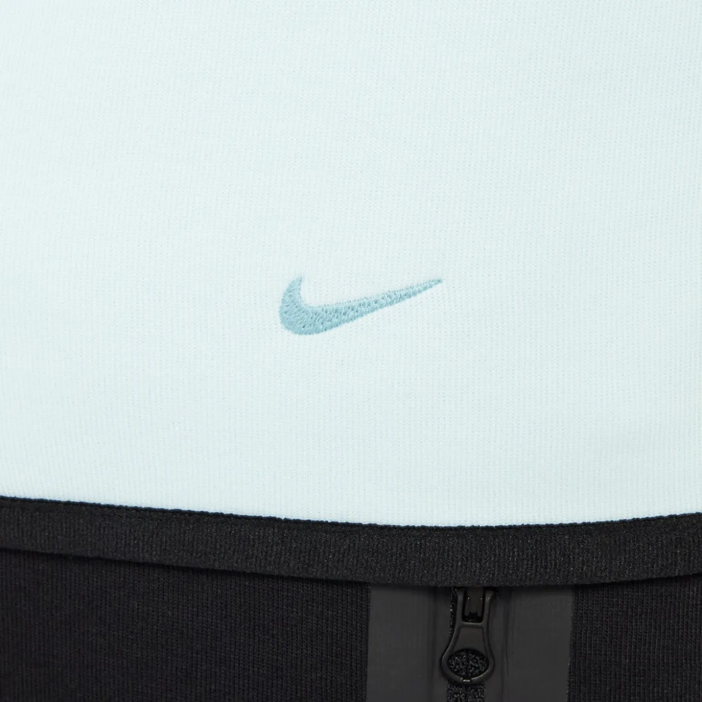 Nike Tech Fleece Sportswear Vest Kids Blauw Lichtblauw Zwart
