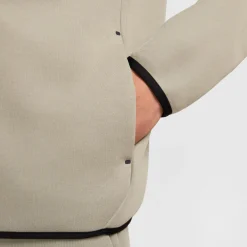 Nike Tech Fleece Sportswear Vest Olijfgroen Zwart