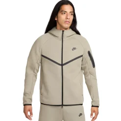 Nike Tech Fleece Sportswear Vest Olijfgroen Zwart