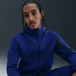 Nike Tech Fleece Sportswear Vest Blauw Zwart