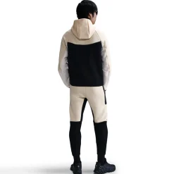 Nike Tech Fleece Sportswear Vest Beige Zwart Gebroken Wit