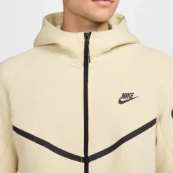 Nike Tech Fleece Sportswear Vest Gebroken Wit Zwart
