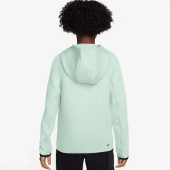 Nike Tech Fleece Sportswear Vest Kids Lichtgroen Zwart