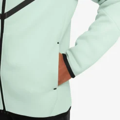 Nike Tech Fleece Sportswear Vest Kids Lichtgroen Zwart