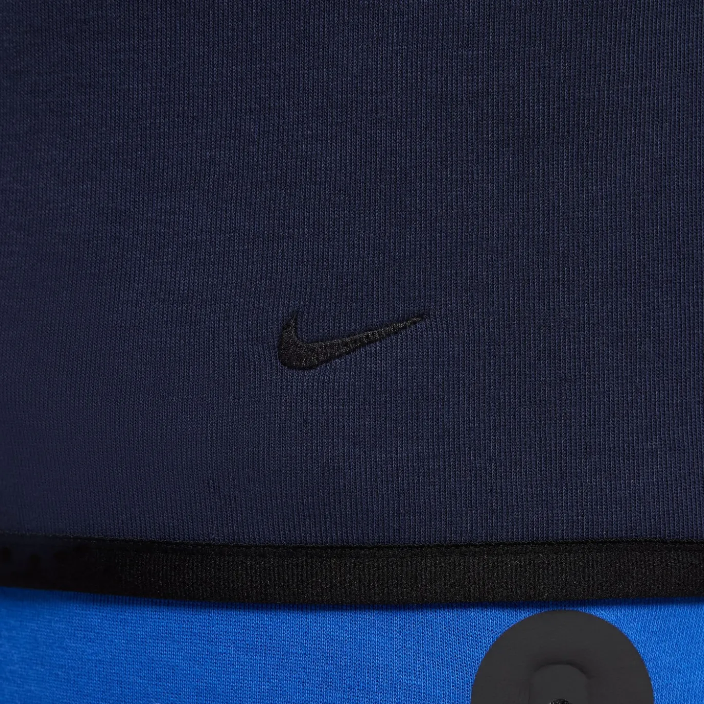 Nike Tech Fleece Sportswear Vest Kids Blauw Donkerblauw Zwart