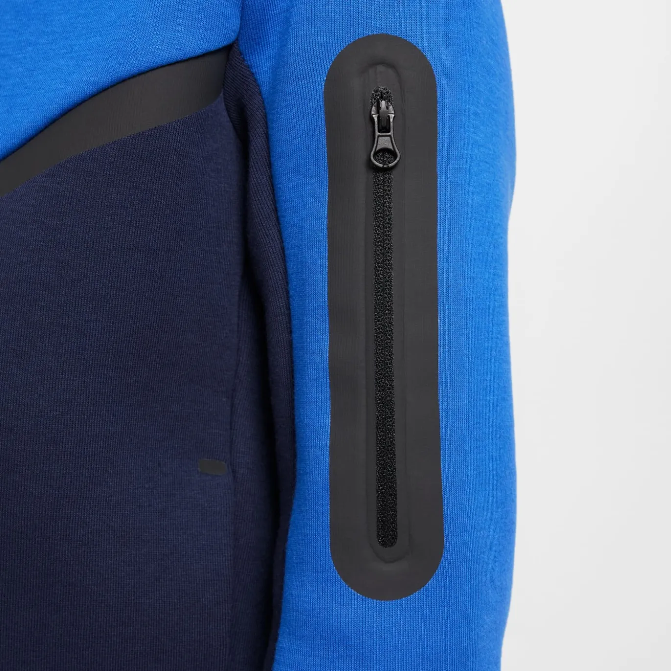Nike Tech Fleece Sportswear Vest Kids Blauw Donkerblauw Zwart