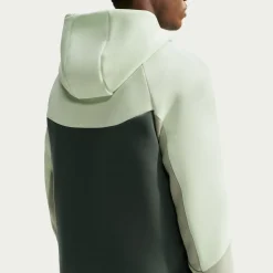 Nike Tech Fleece Sportswear Vest Mintgroen Donkergroen Zwart