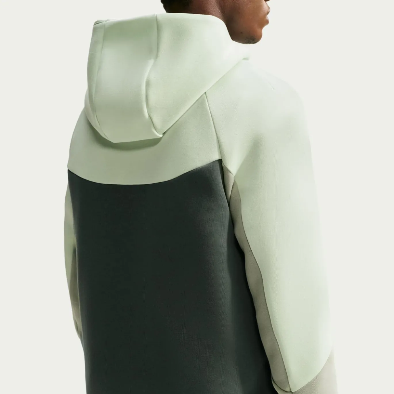 Nike Tech Fleece Sportswear Vest Mintgroen Donkergroen Zwart