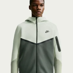 Nike Tech Fleece Sportswear Vest Mintgroen Donkergroen Zwart