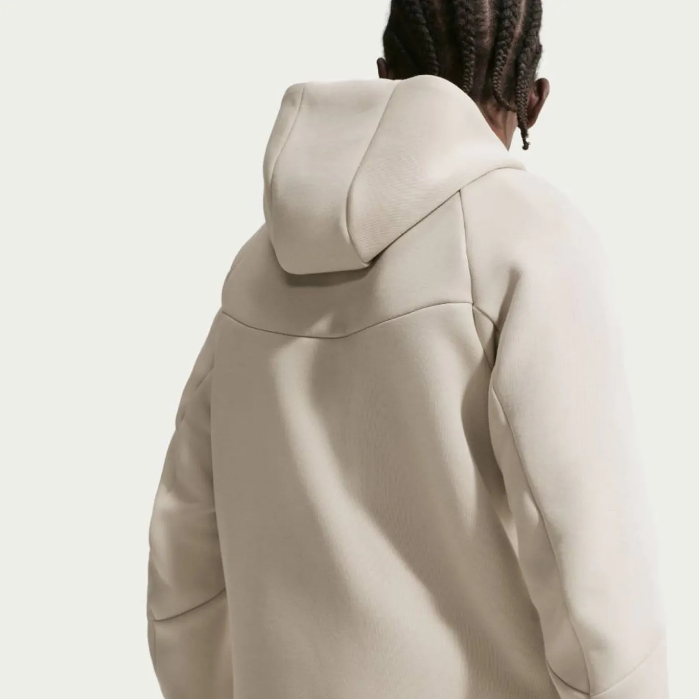 Nike Tech Fleece Sportswear Vest Beige Zwart