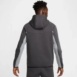 Nike Tech Fleece Sportswear Vest Donkergrijs Grijs Zwart