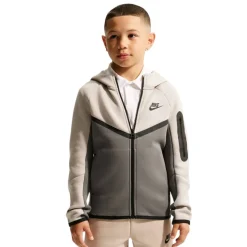 Nike Tech Fleece Sportswear Vest Kids Lichtgrijs Grijs Zwart