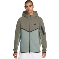 Nike Tech Fleece Sportswear Vest Grijsgroen Lichtgrijs Zwart