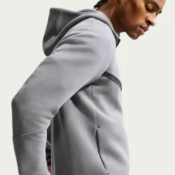 Nike Tech Fleece Sportswear Vest Donkergrijs Blauw Zwart