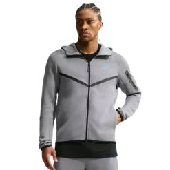 Nike Tech Fleece Sportswear Vest Donkergrijs Blauw Zwart