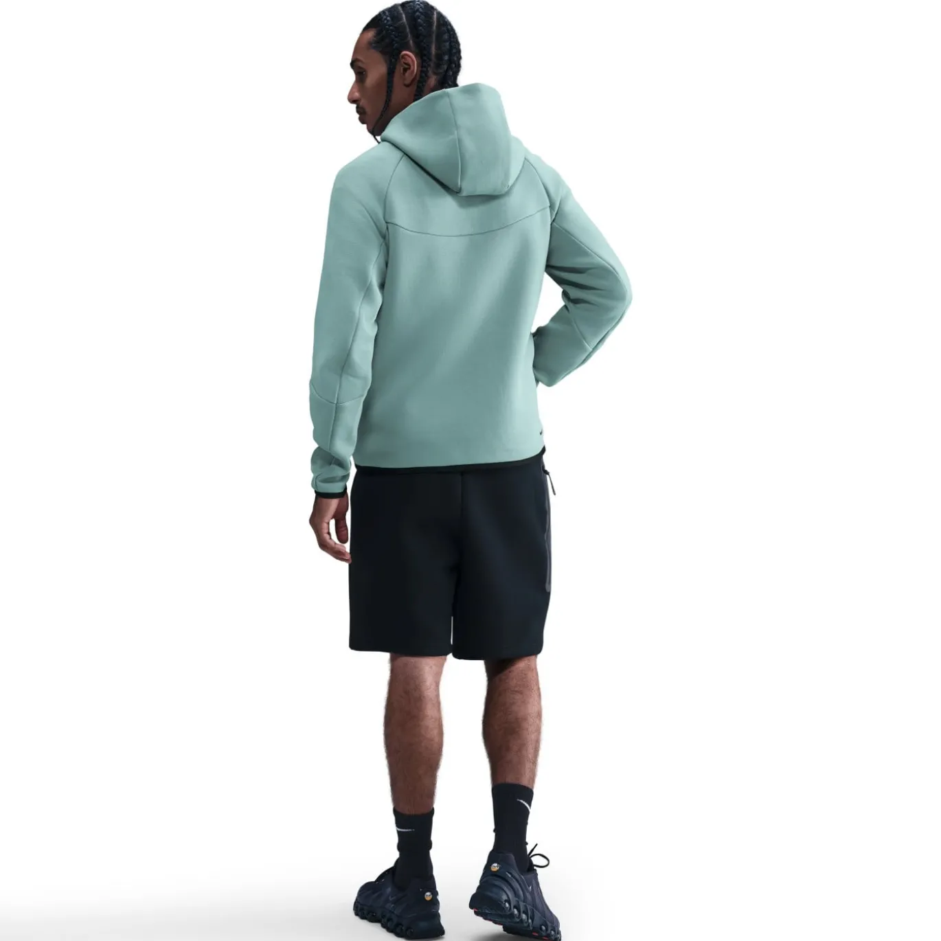 Nike Tech Fleece Sportswear Vest Lichtgroen Zwart