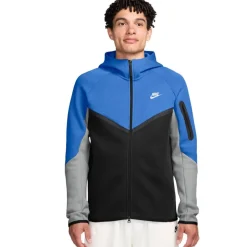 Nike Tech Fleece Sportswear Vest Donkerblauw Zwart Grijs Wit