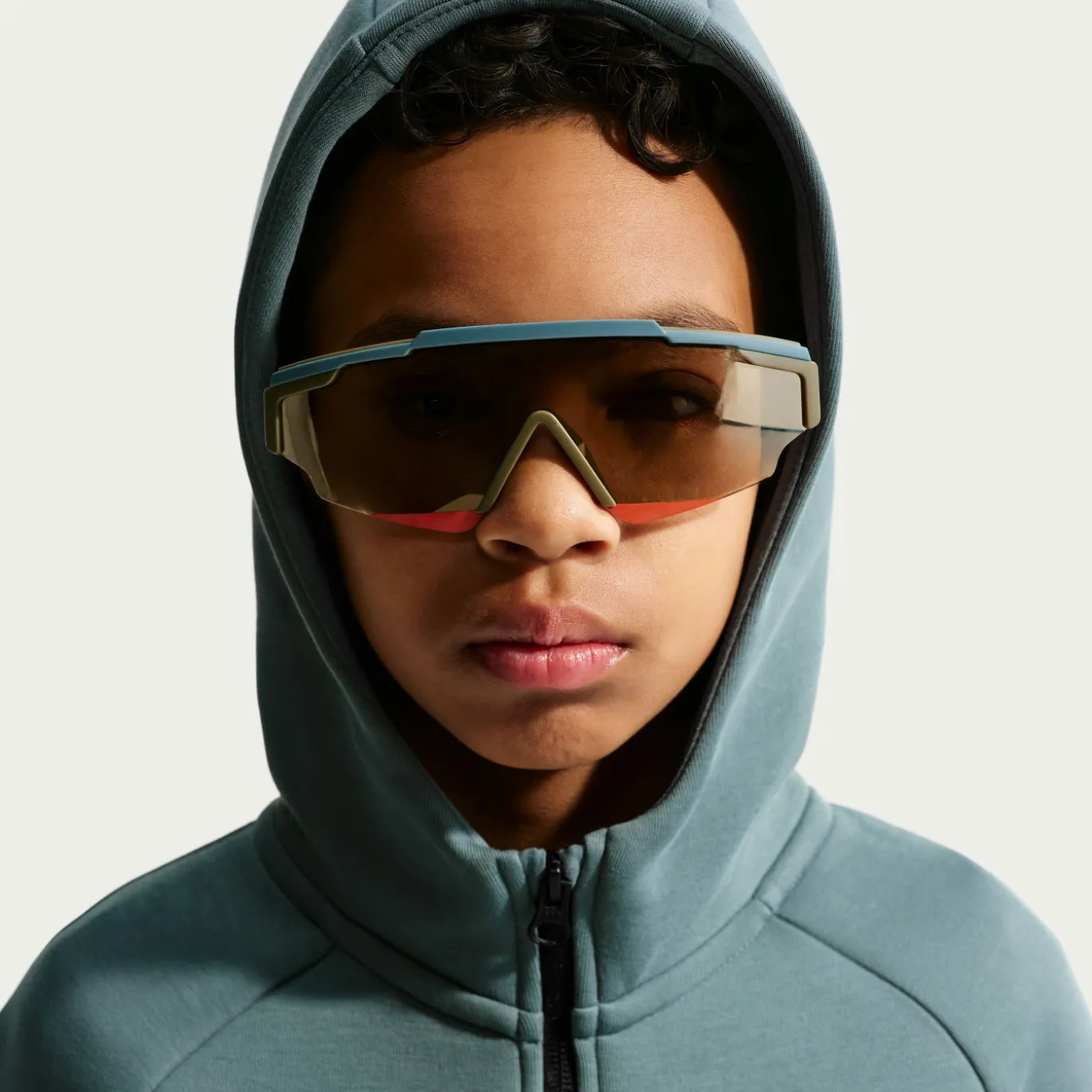Nike Tech Fleece Sportswear Vest Kids Blauwgroen Zwart