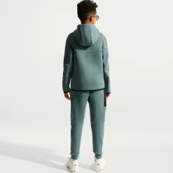 Nike Tech Fleece Sportswear Vest Kids Blauwgroen Zwart
