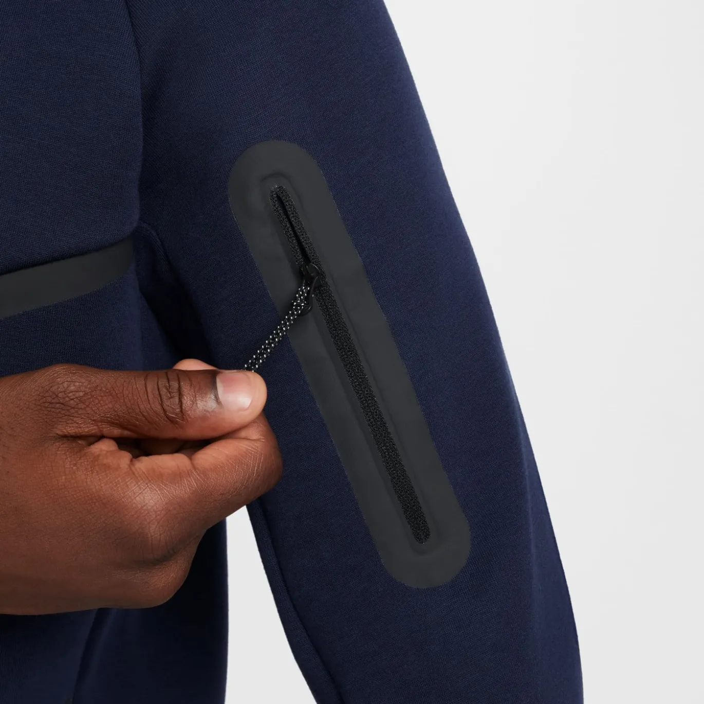 Nike Tech Fleece Sportswear Vest Donkerblauw Zwart