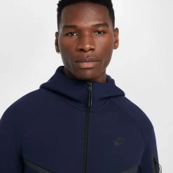 Nike Tech Fleece Sportswear Vest Donkerblauw Zwart