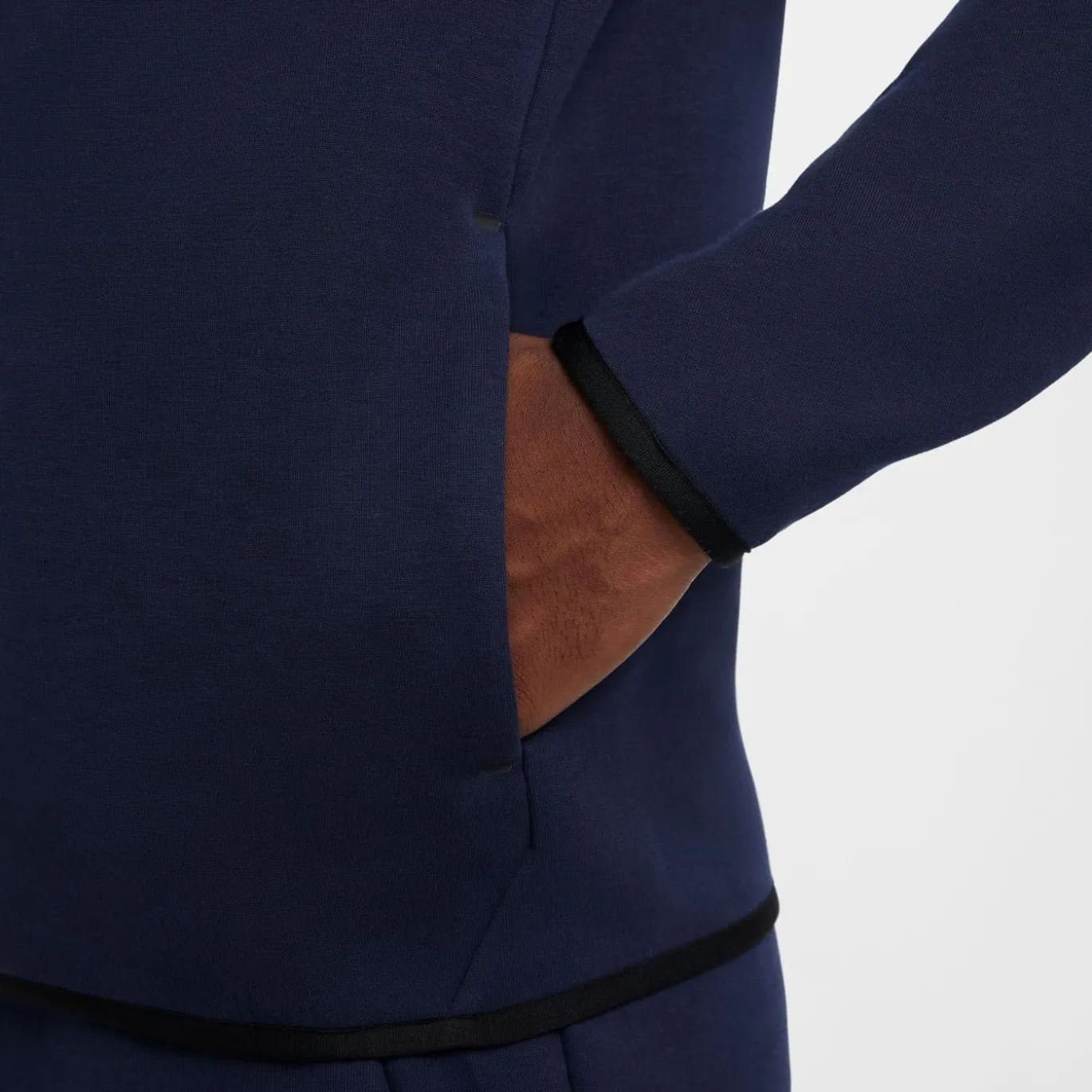 Nike Tech Fleece Sportswear Vest Donkerblauw Zwart