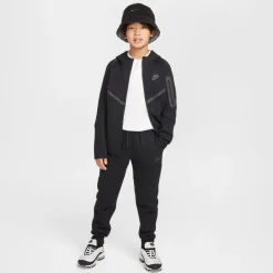 Nike Tech Fleece Sportswear Vest Kids Zwart Donkergrijs