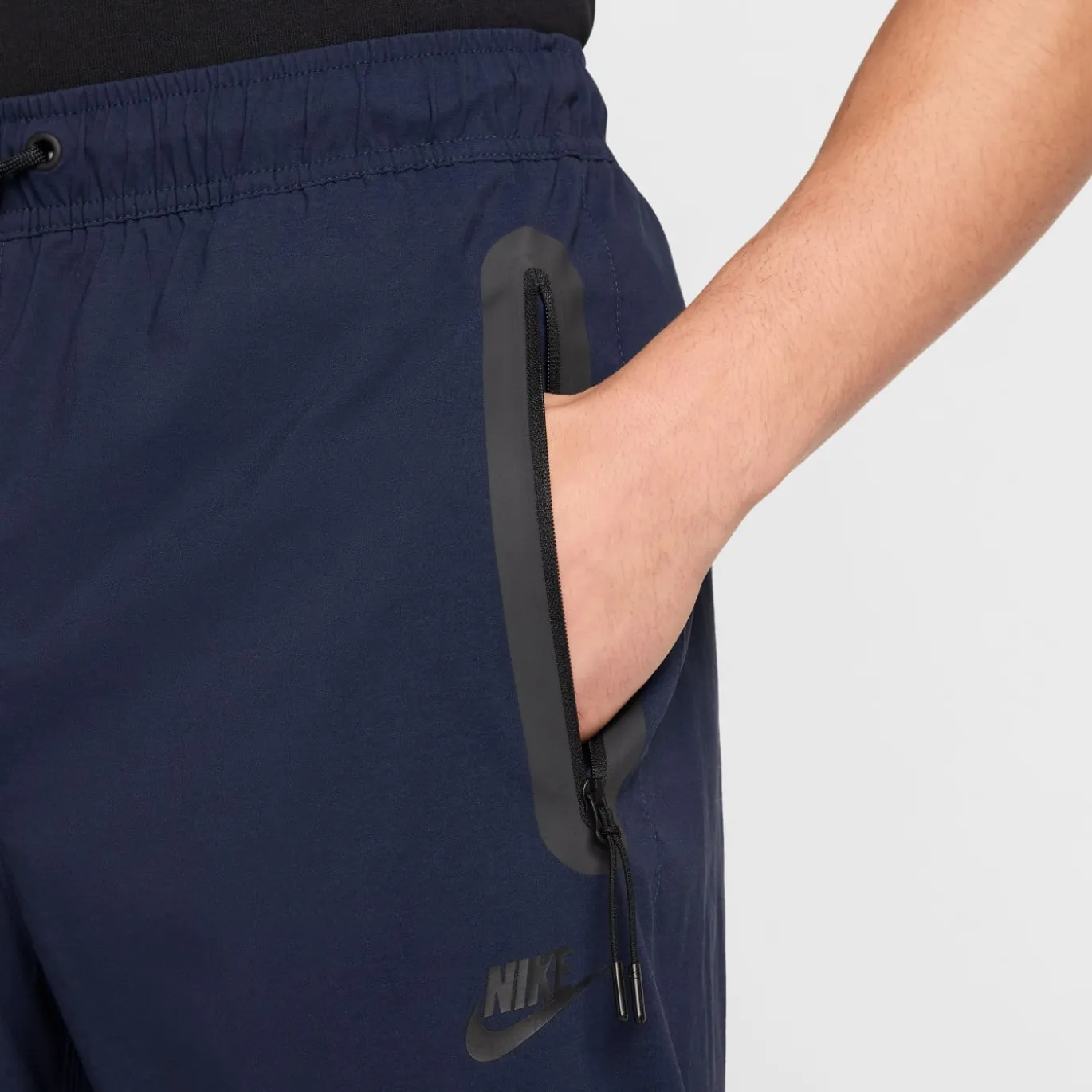 Nike Tech Sportswear Trainingsbroek Woven Donkerblauw Zwart
