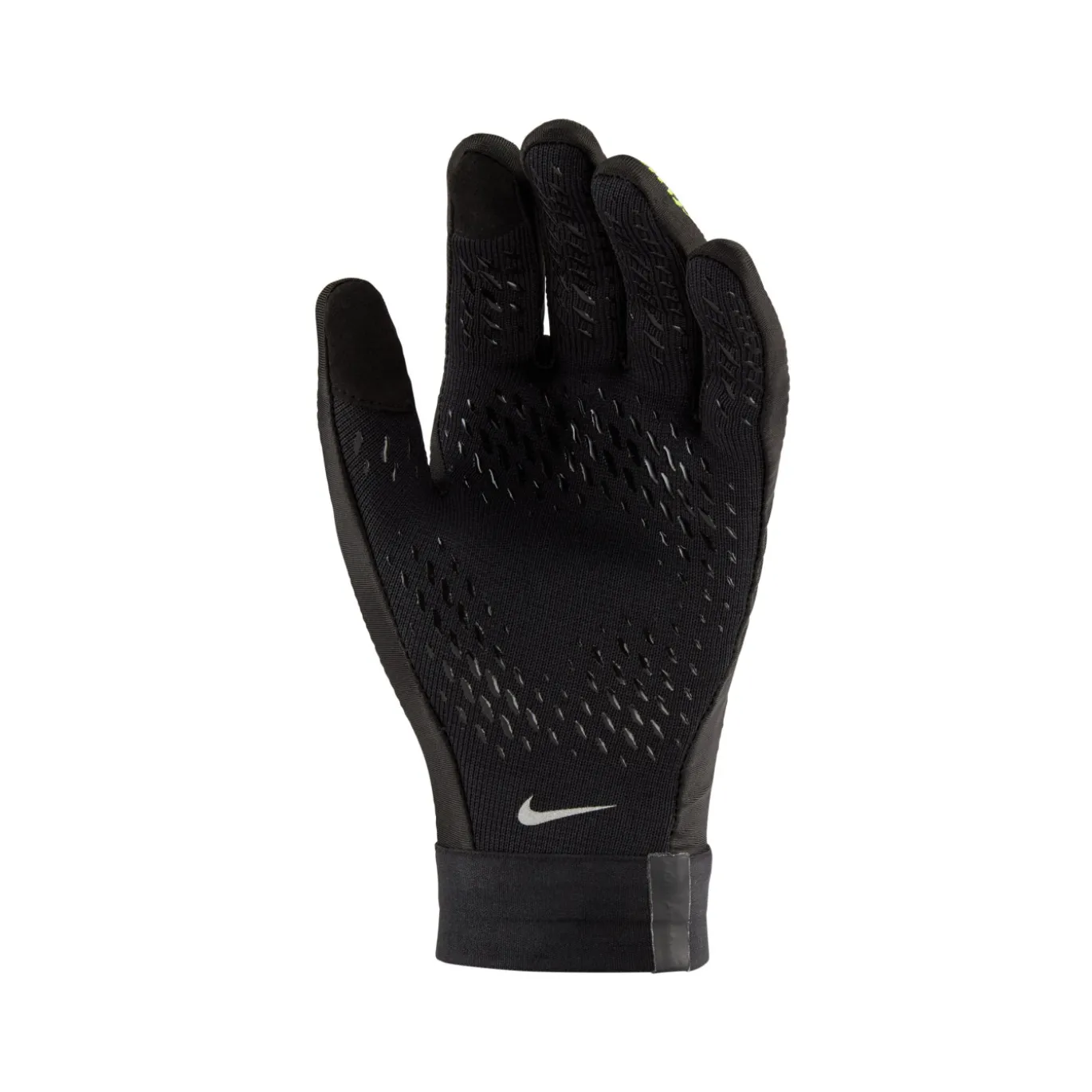 Nike Therma-FIT Academy Handschoenen Zwart Neongeel Wit