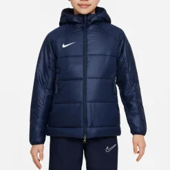 Nike Therma-FIT Academy Pro 2In1 Winterjas Kids Donkerblauw Wit