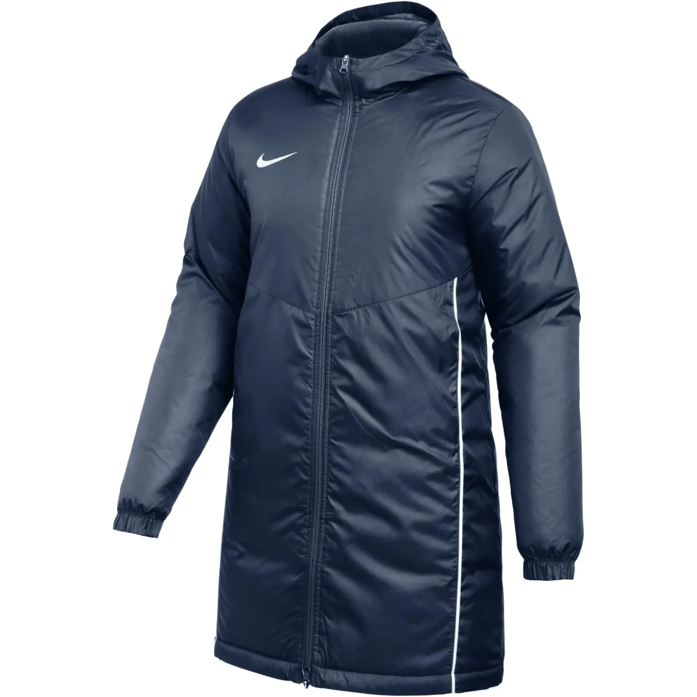 Nike Therma-FIT Park 26 Winterjas Dames Donkerblauw Wit