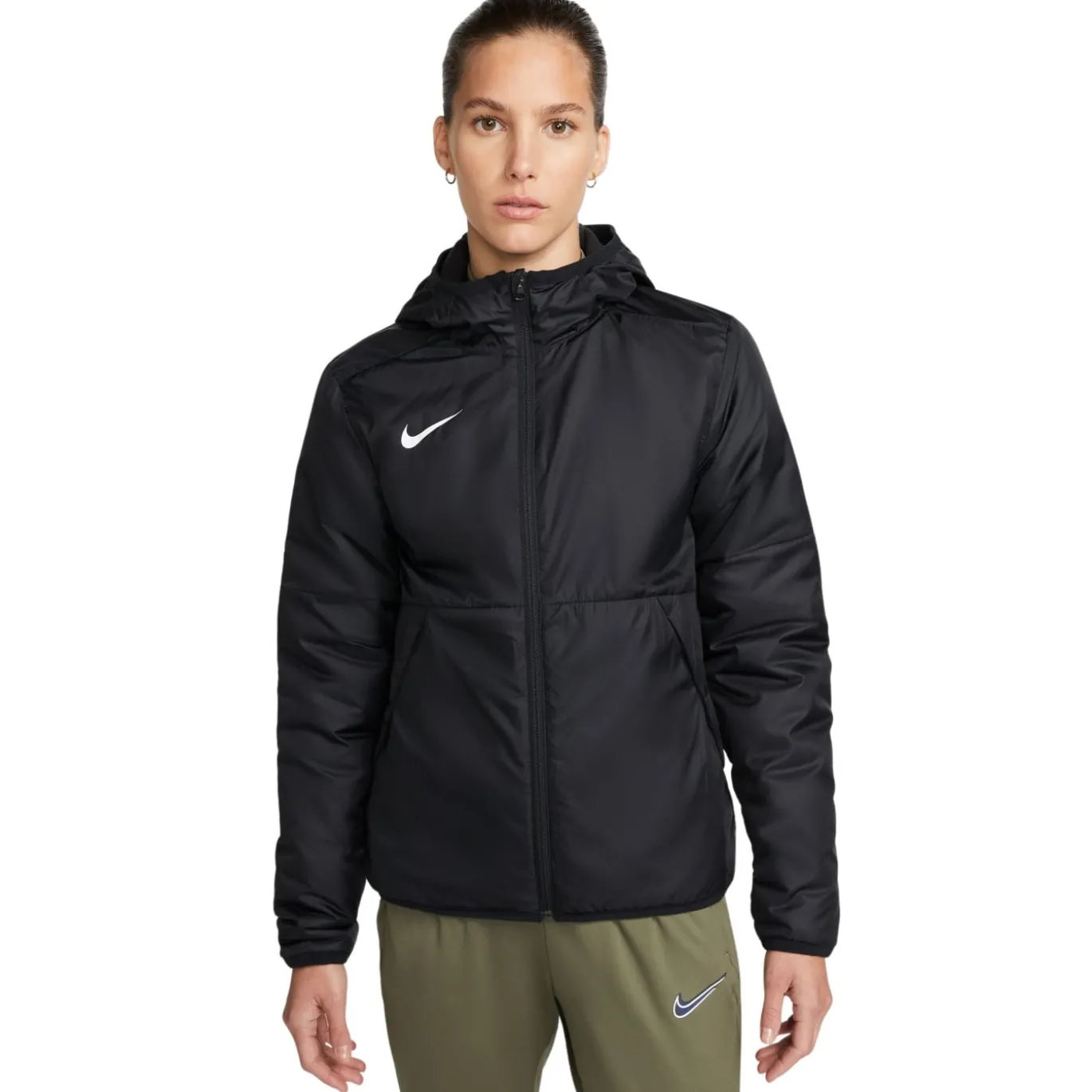 Nike Therma RPL Park 20 Jas Dames Zwart