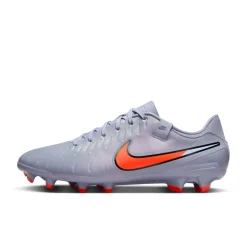 Nike Tiempo Legend 10 Academy Gras / Kunstgras Voetbalschoenen (MG) Lichtblauw Felrood Zwart