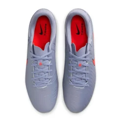 Nike Tiempo Legend 10 Academy Gras / Kunstgras Voetbalschoenen (MG) Lichtblauw Felrood Zwart