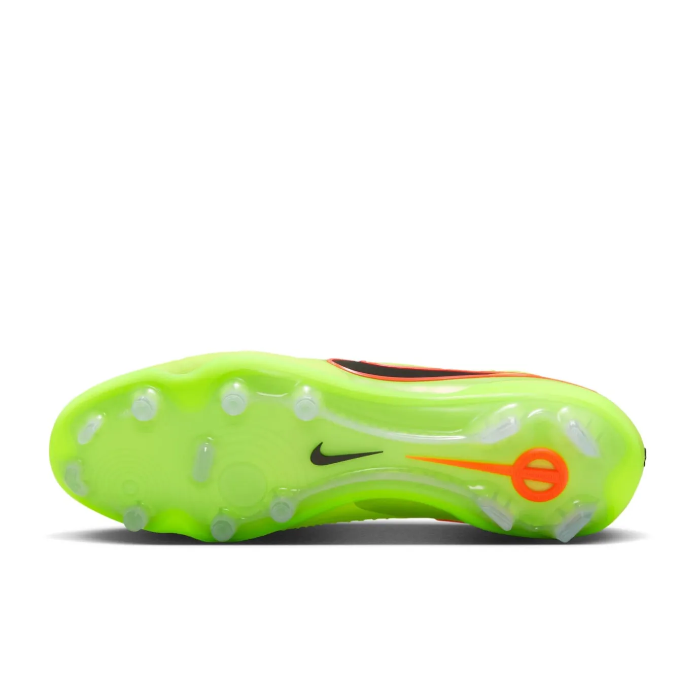Nike Tiempo Legend 10 Elite Gras Voetbalschoenen (FG) Neongeel Zwart Oranje