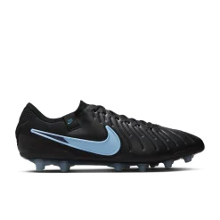 Nike Tiempo Legend 10 Elite Kunstgras Voetbalschoenen (AG) Zwart Lichtblauw