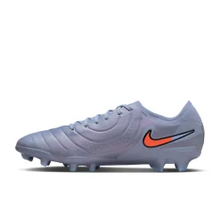 Nike Tiempo Legend 10 Pro Gras Voetbalschoenen (FG) Lichtblauw Felrood Zwart
