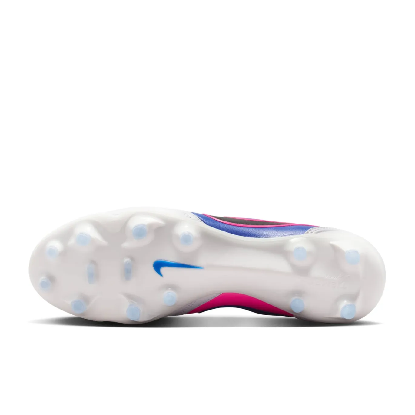 Nike Tiempo Ligera Pro Gras Voetbalschoenen (FG) Wit Blauw Felroze